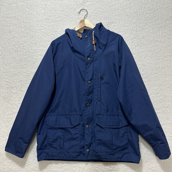 Columbia 70s Vintage‎ Long-Sleeve Gore-Tex Outdoor Nylon Blue Jacket Size Large?